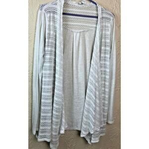 Aeropostale Bethany Mota Collection Open-Front Cardigan For Women Size Large
